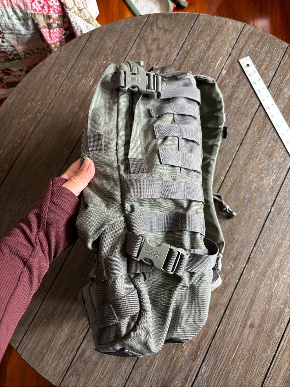 CamelBak Olive Green Tactical Sling Backpack - Picture 2 of 6